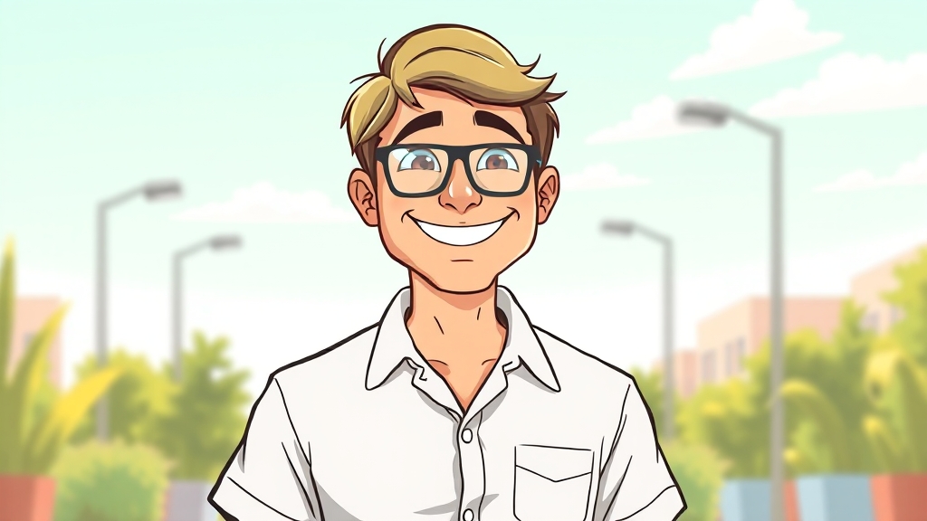 백내장 vs 노안: 차이점과 동반 발생 (cartoon 스타일)