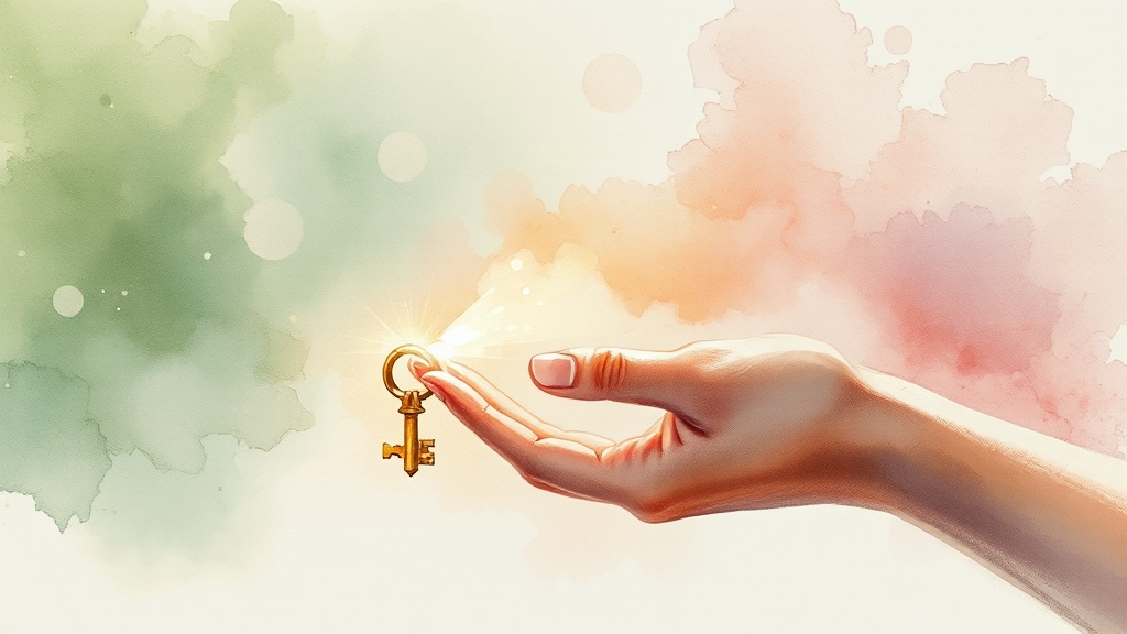 정부 정책 및 제도 활용 (watercolor 스타일)