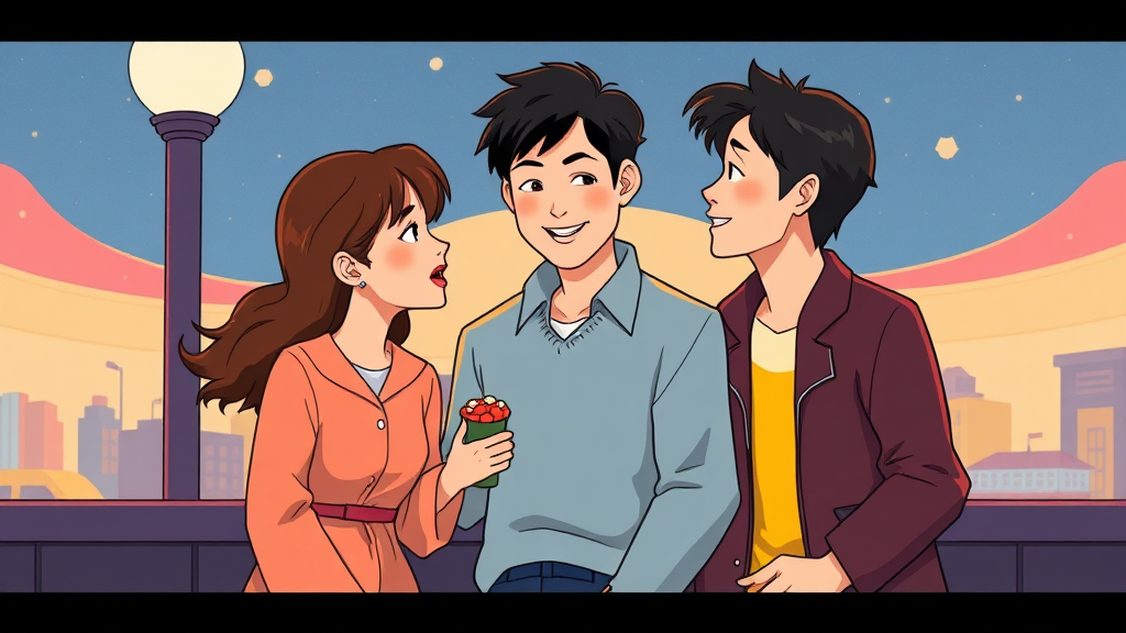영화 ‘파반느’ 줄거리 (cartoon 스타일)