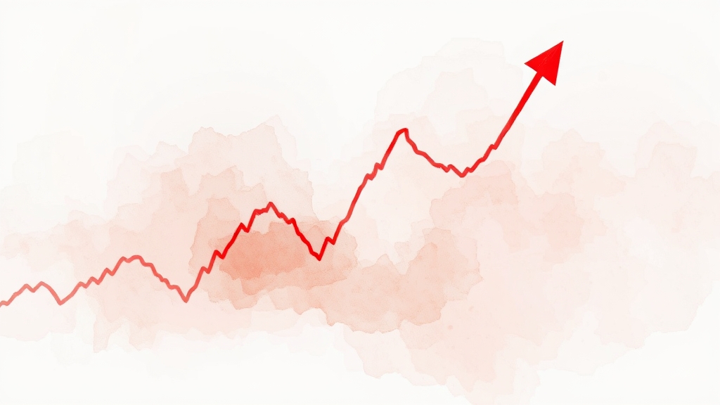 최근 주가 흐름 분석 (watercolor 스타일)