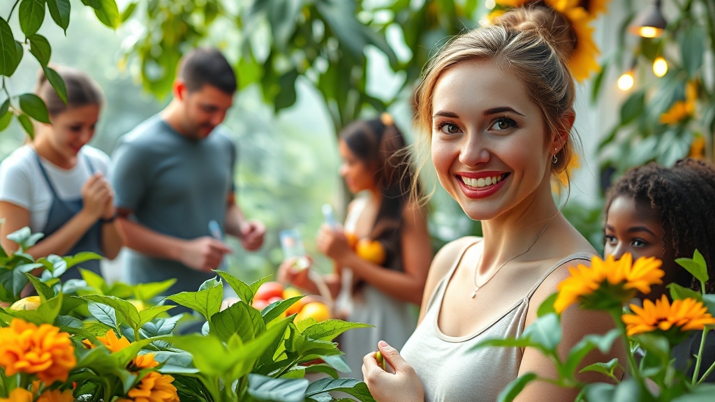 잇몸 염증 예방, 일상 관리법 (watercolor 스타일)