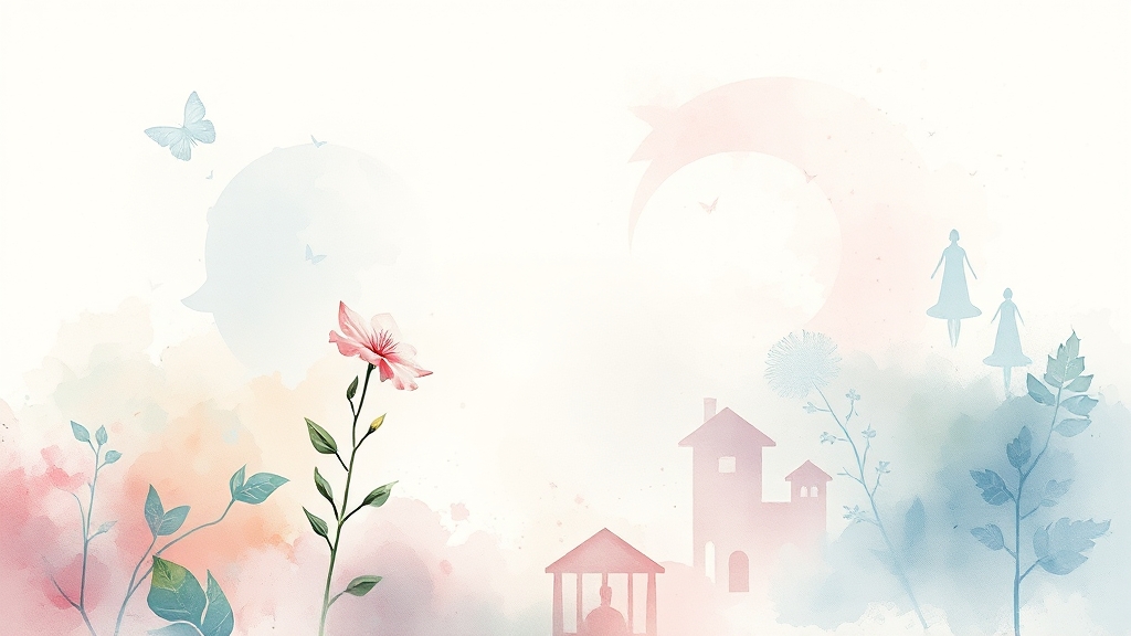 칡꽃 섭취 시 주의사항 (watercolor 스타일)