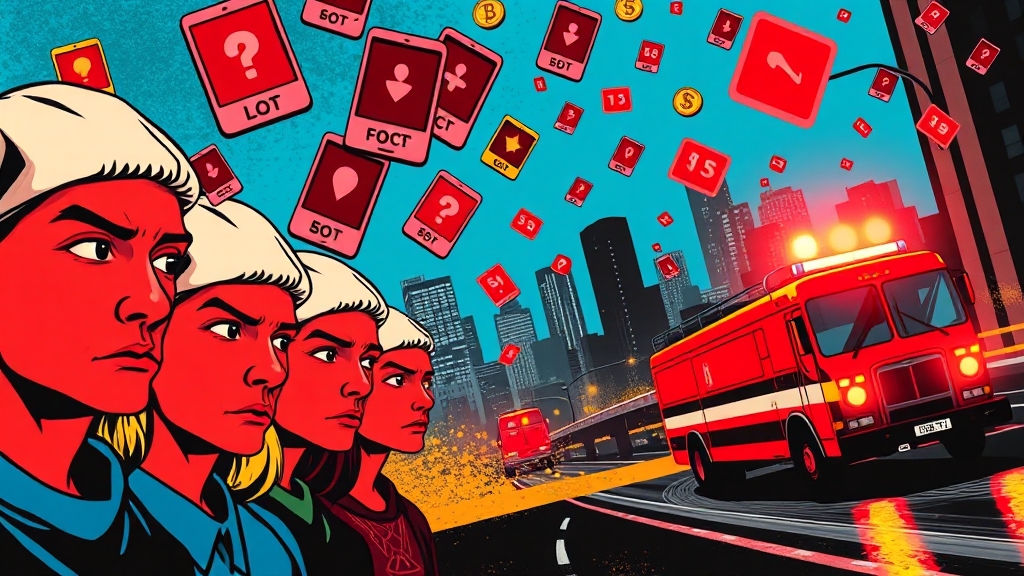 피해 사례, 꼼꼼히 살펴보세요 (popart 스타일)