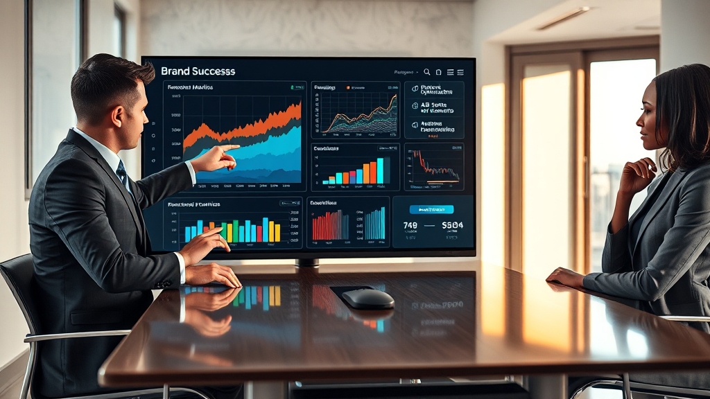 릴스 광고 성과 측정 및 최적화 (realistic 스타일)