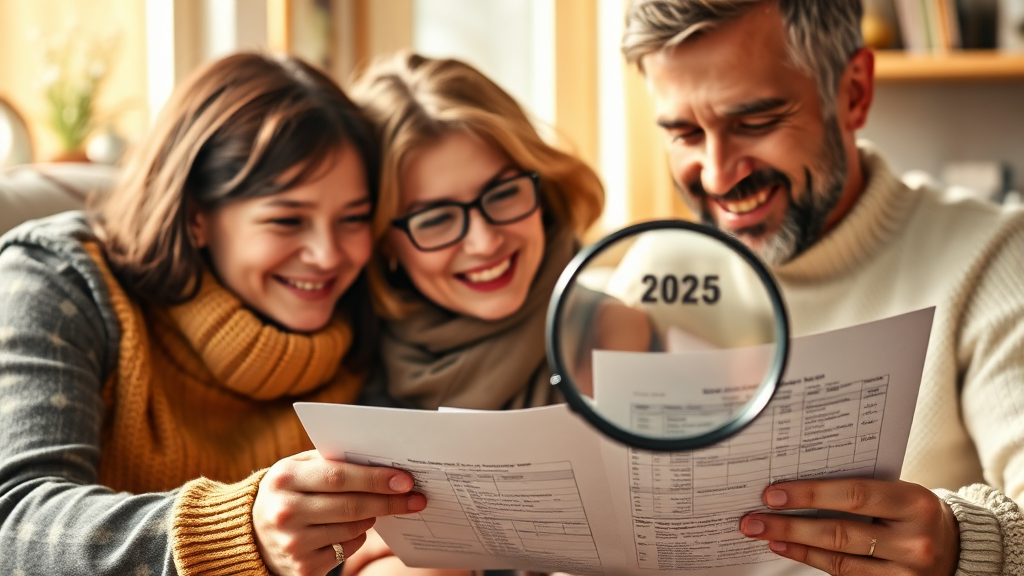 2025년 연말정산 부양가족 공제 변경사항 (realistic 스타일)