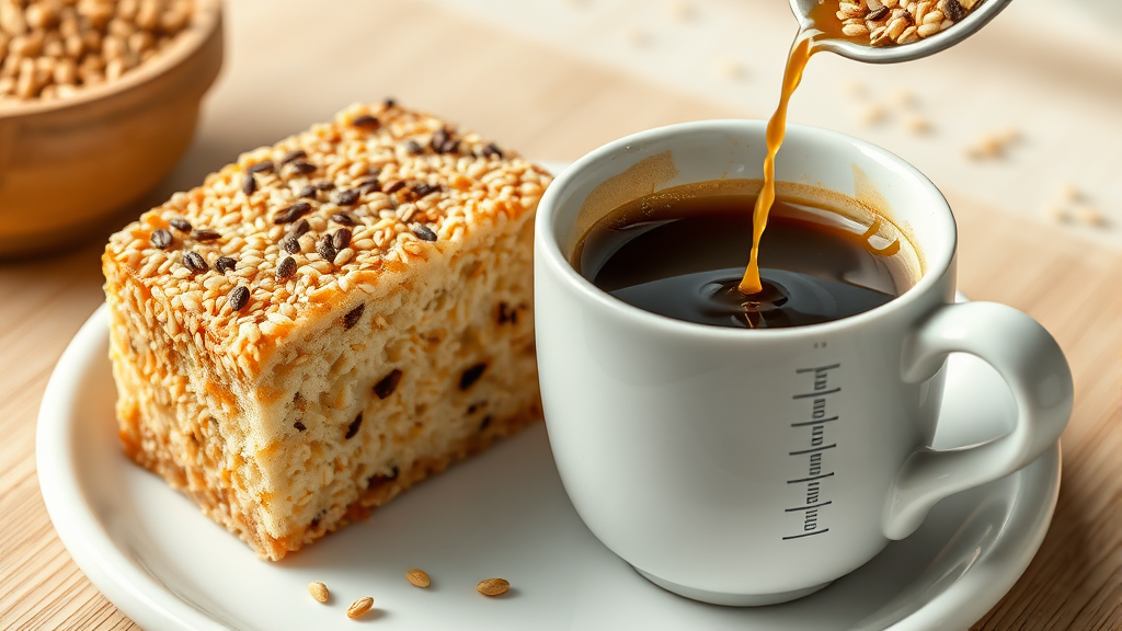 깨 경단 칼로리, 얼마나 될까? (realistic 스타일)