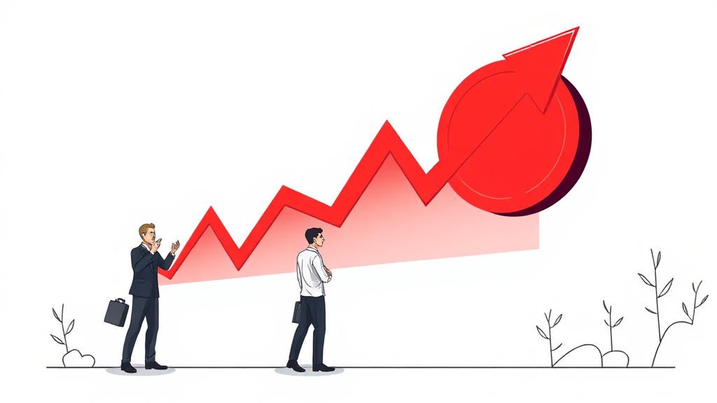 투자 시 유의사항 및 리스크 (illustration 스타일)