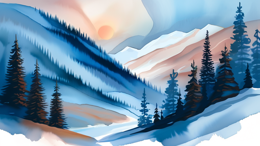 땡처리 항공권이란 무엇인가요? (watercolor 스타일)