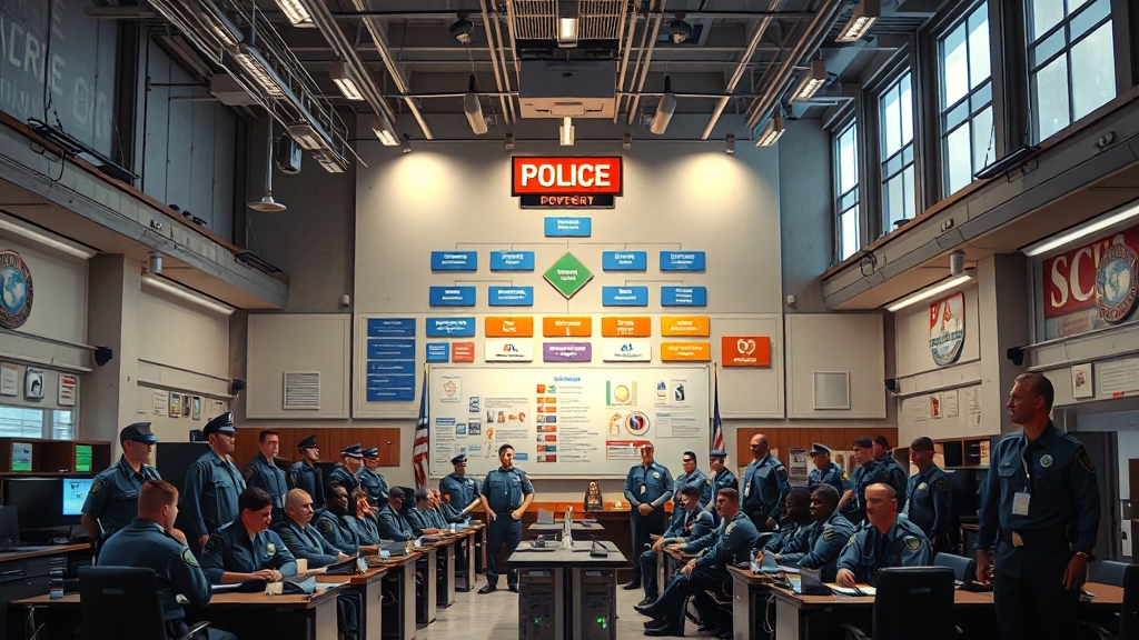 노원경찰서 연혁 & 조직 (realistic 스타일)