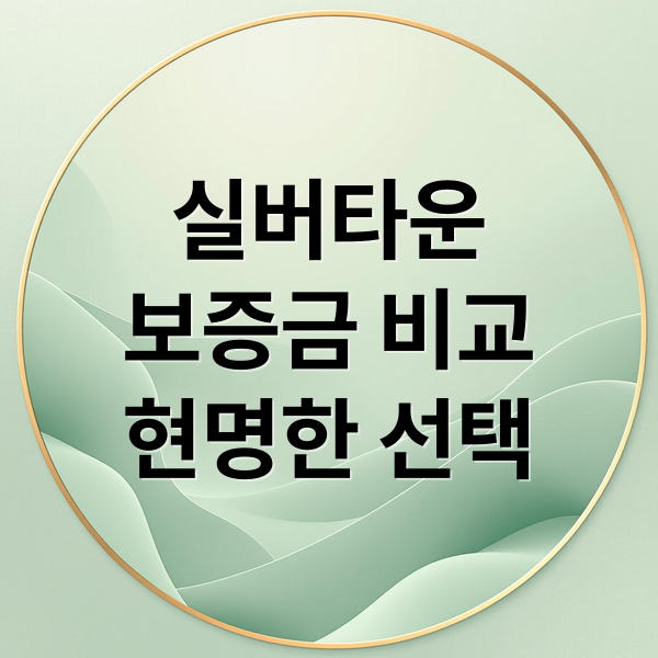 실버타운
보증금 비교
현명한 선택 (실버타운 TOP7 보증금)