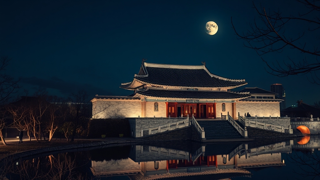 주변 명소와 함께: 경복궁 연계 관람 (realistic 스타일)