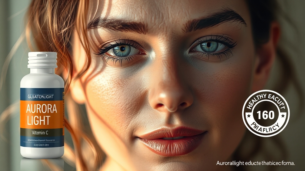 오로라 글루타치온 선택 시 고려사항 (realistic 스타일)