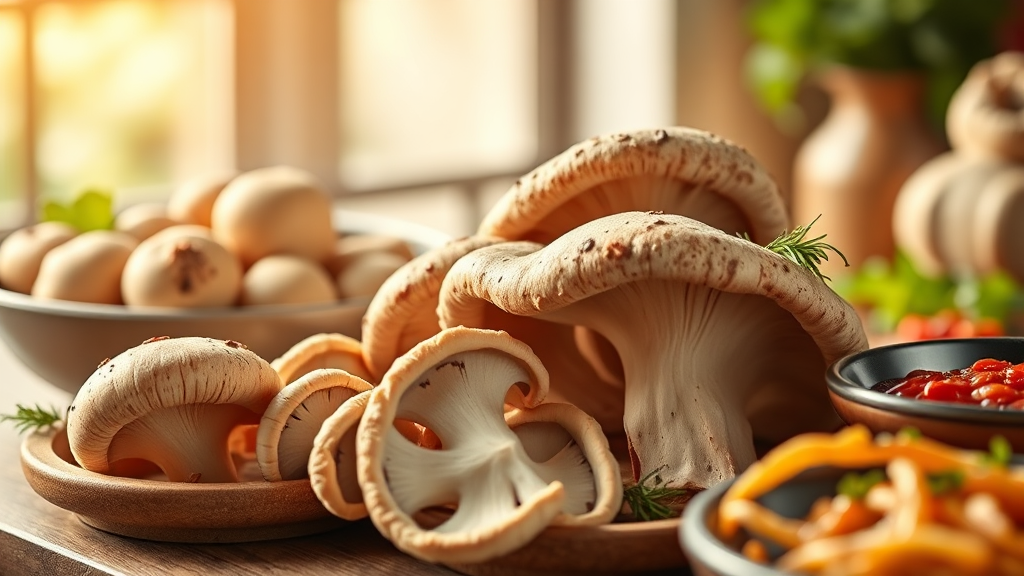 참송이버섯, 어떤 제품을 골라야 할까? (realistic 스타일)