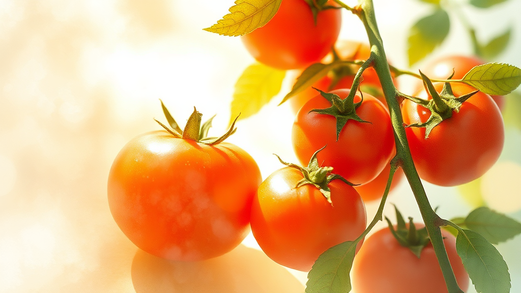 대저토마토 맛있게 즐기는 방법 (보관법 및 활용 팁) (watercolor 스타일)