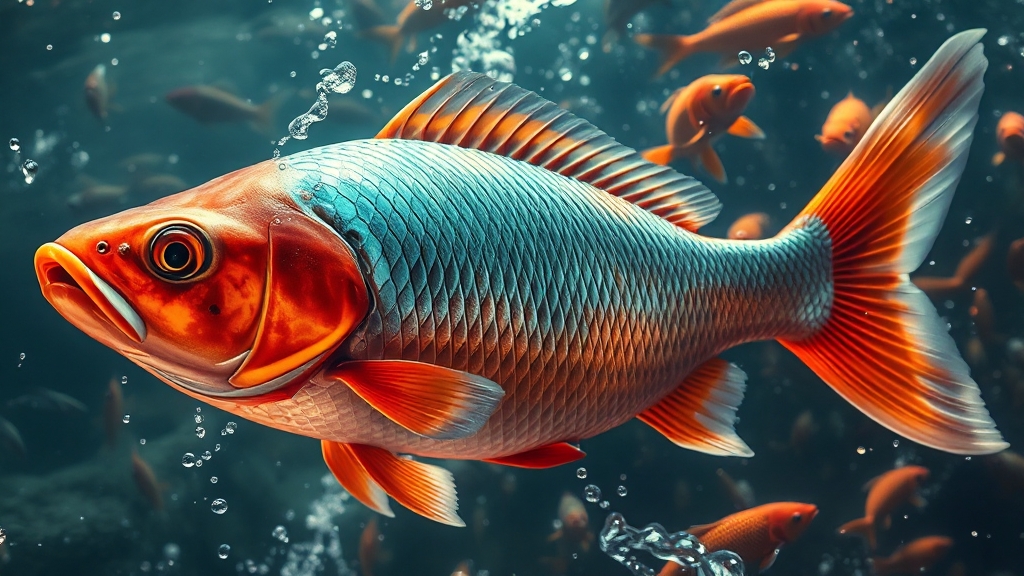 물고기 종류별 꿈 해석 (realistic 스타일)