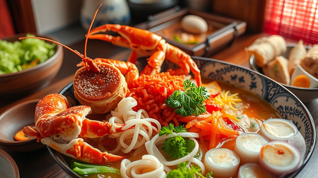 꽃게찜, 더 맛있게 즐기는 비법 (realistic 스타일)