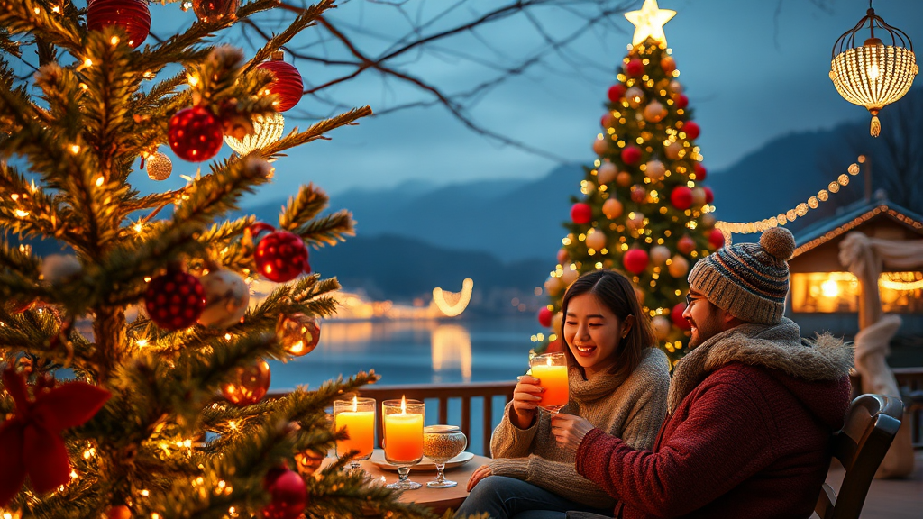 주변 맛집 & 데이트 코스 (realistic 스타일)