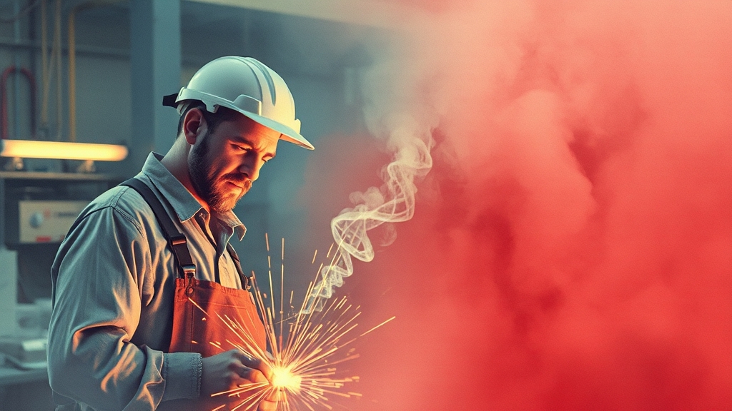 부비동암 원인 및 위험 요인 (watercolor 스타일)