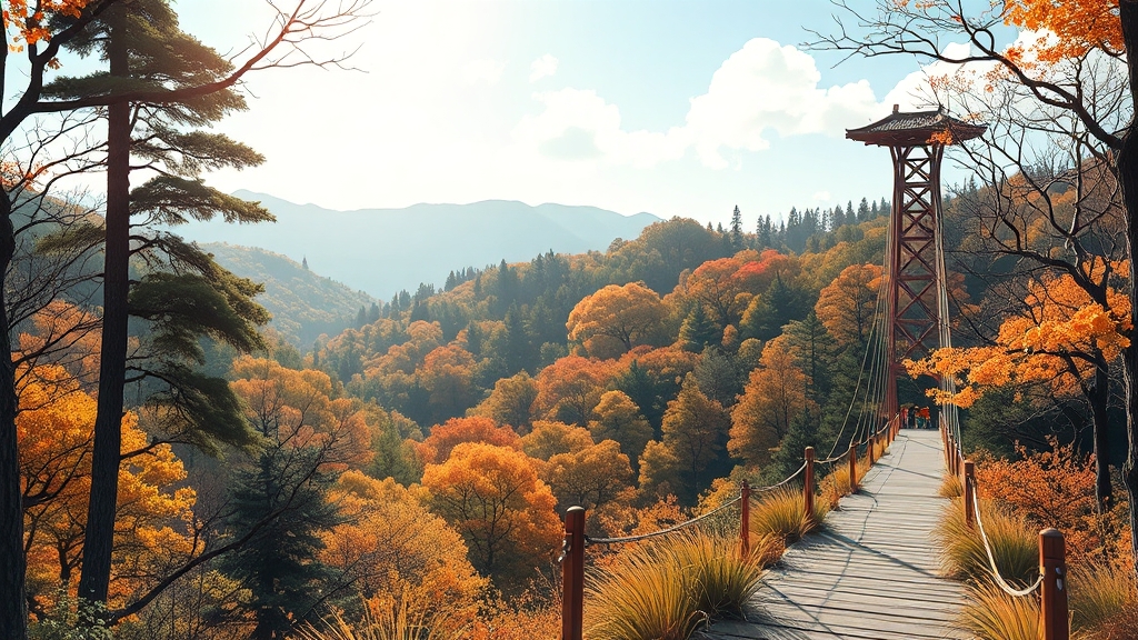 주변 관광 명소 (illustration 스타일)