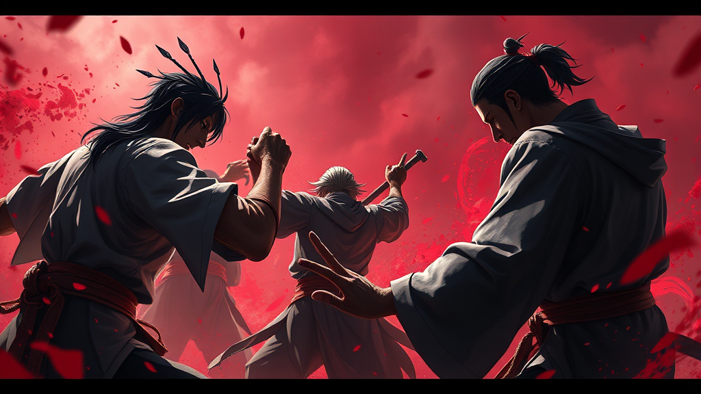 사멸회유 배경과 특징 (realistic 스타일)