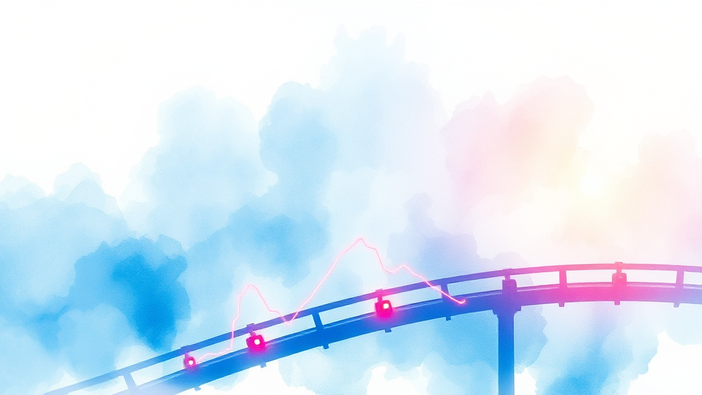 엘케이켐 주가 변동, 왜? (watercolor 스타일)