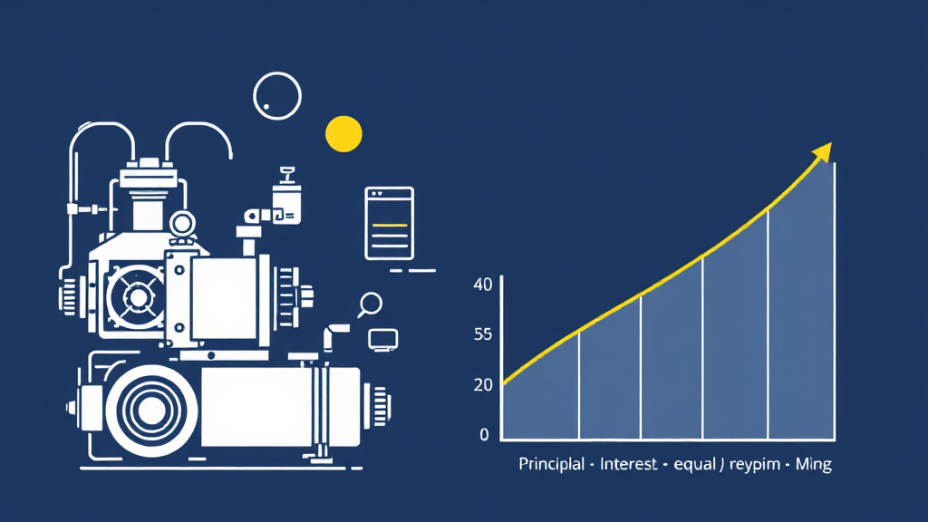 자금 활용 방안 및 상환 조건: 지원금을 어떻게 활용하고 갚아야 할까? (illustration 스타일)
