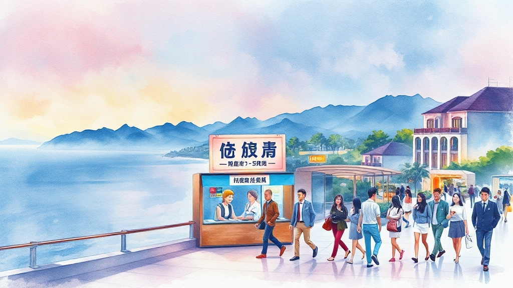 지역별 추천 숙소 및 부대시설 (watercolor 스타일)