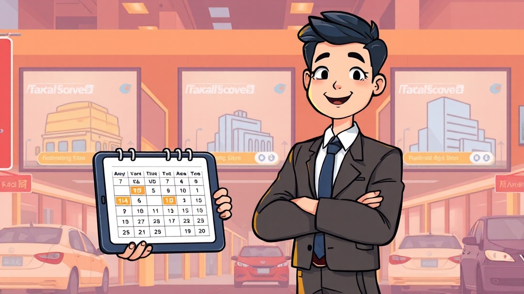 교육 일정 및 정원, 미리 체크! (cartoon 스타일)