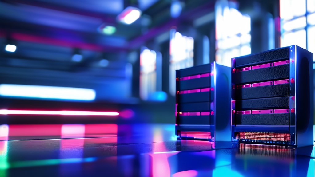 높은 이익률의 비밀: HBM과 범용 D램의 동반 성장 (realistic 스타일)