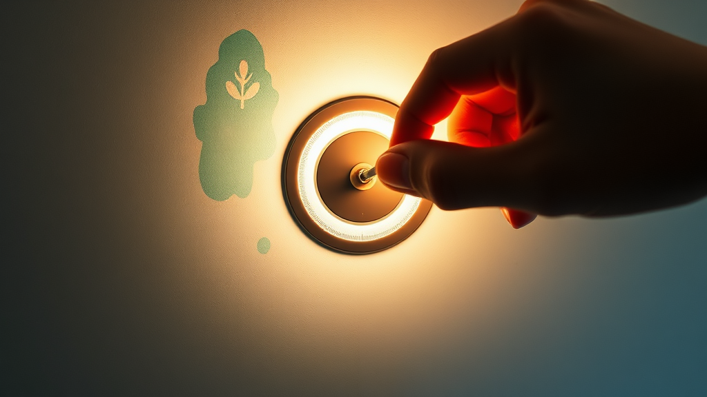 센서 감도 조절 및 작동 테스트 (watercolor 스타일)