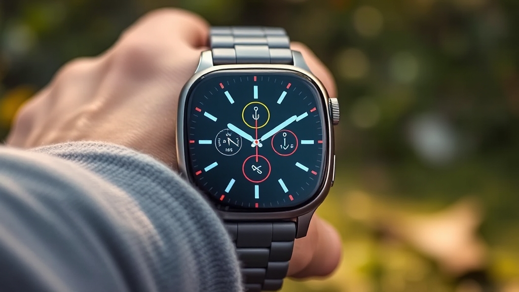 워치7 vs 이전 모델: 차이점 비교 (realistic 스타일)