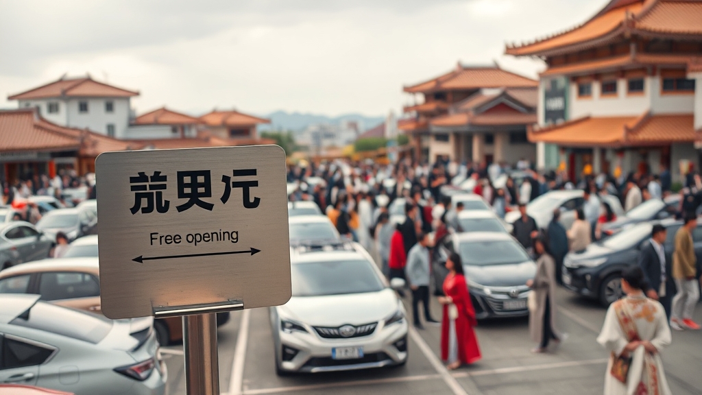 추석 연휴, 주차장 왜 무료? (realistic 스타일)