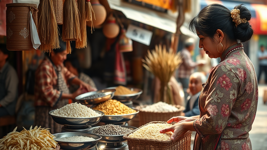전통 단위, 현대에도 살아있다! (realistic 스타일)