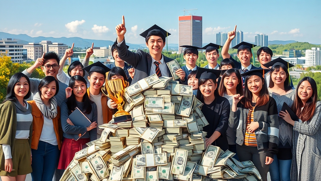 지원 금액 인상! (realistic 스타일)