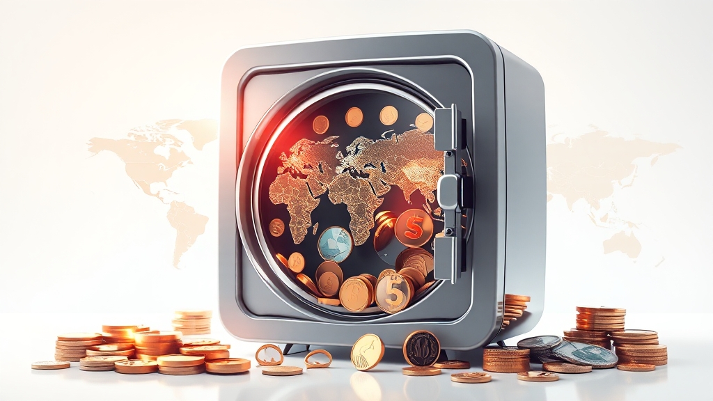 파킹통장, 자산 관리의 핵심 도구 (illustration 스타일)