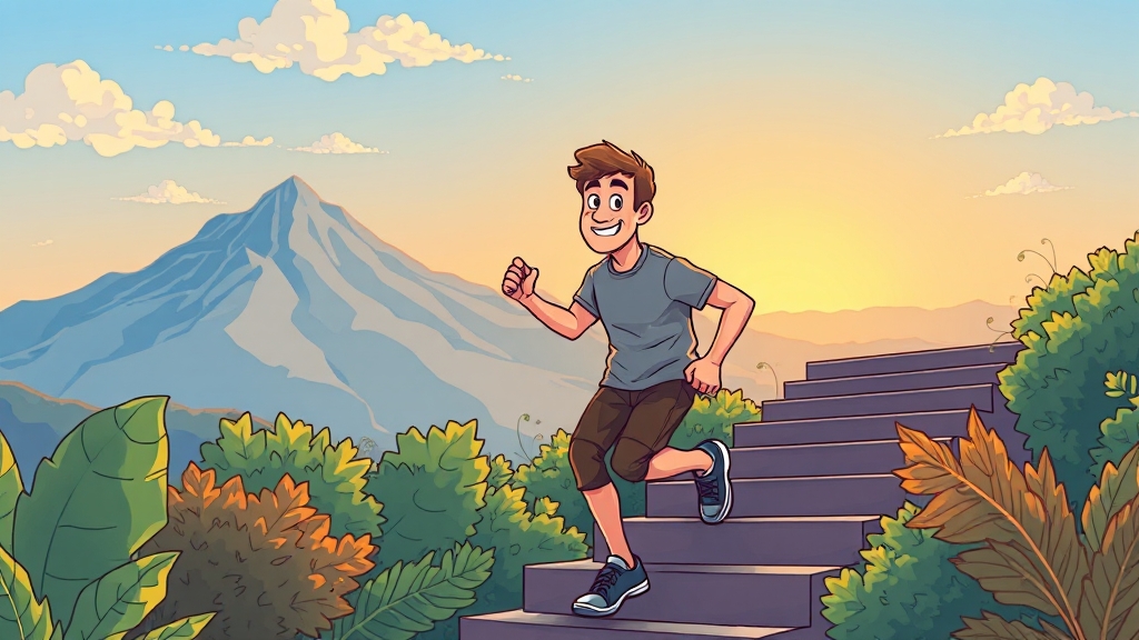 복용 후 변화 및 후기 (cartoon 스타일)