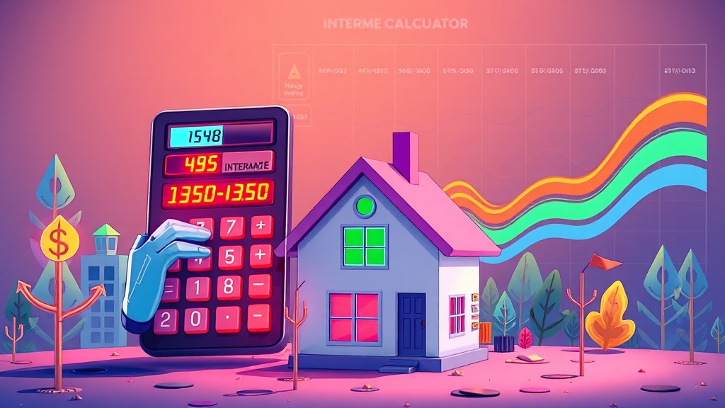 이자계산기, 왜 필요할까? (cartoon 스타일)