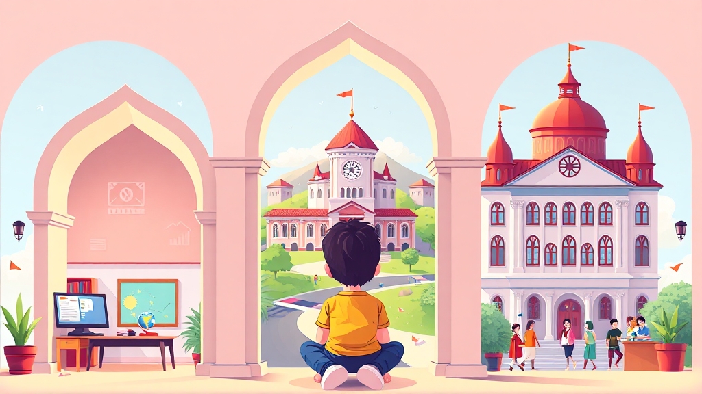 교육비 공제 항목별 세부 내용 (illustration 스타일)