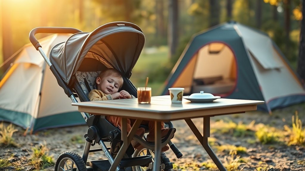 캠핑, 피크닉 필수템: 올보르 트라이크 175도 활용법 (realistic 스타일)