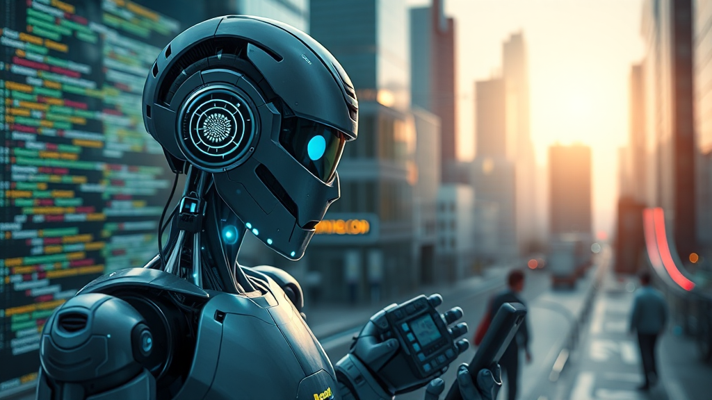 AI 코딩 에이전트 ‘데빈’ 등장 (realistic 스타일)