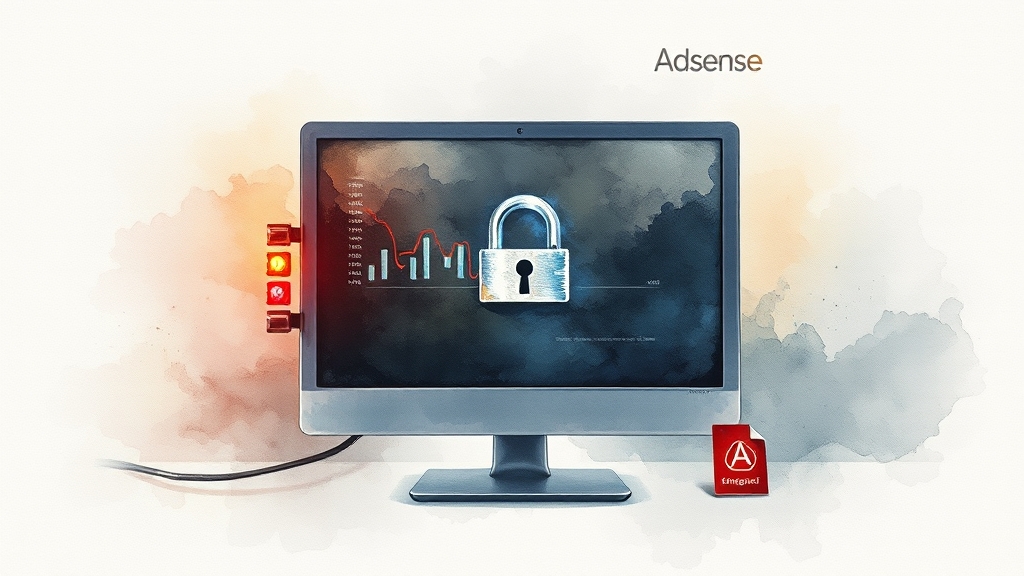 부정 클릭 방지를 위한 실용적 대처 방법 (watercolor 스타일)