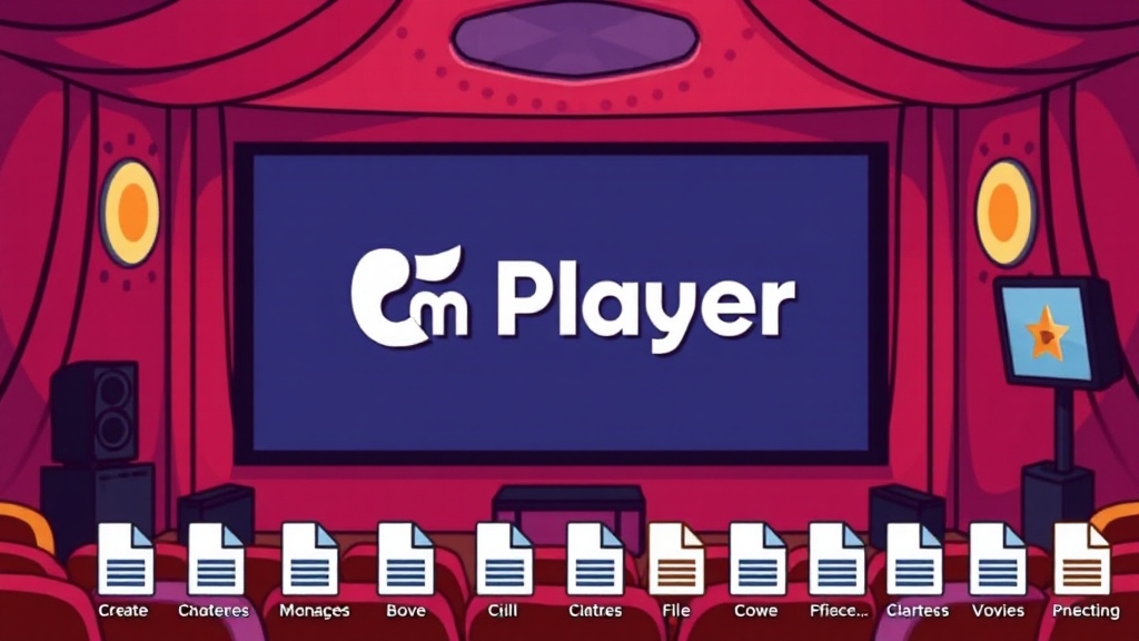 곰플레이어란? (cartoon 스타일)