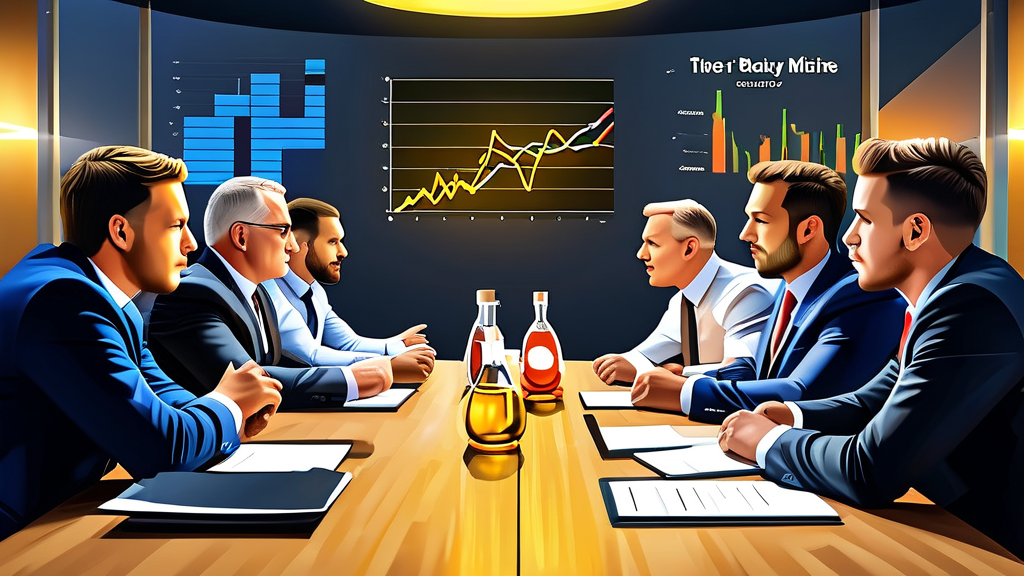 오늘의 날씨와 생활 정보: 경제 동향과 물가 상승 (realistic 스타일)