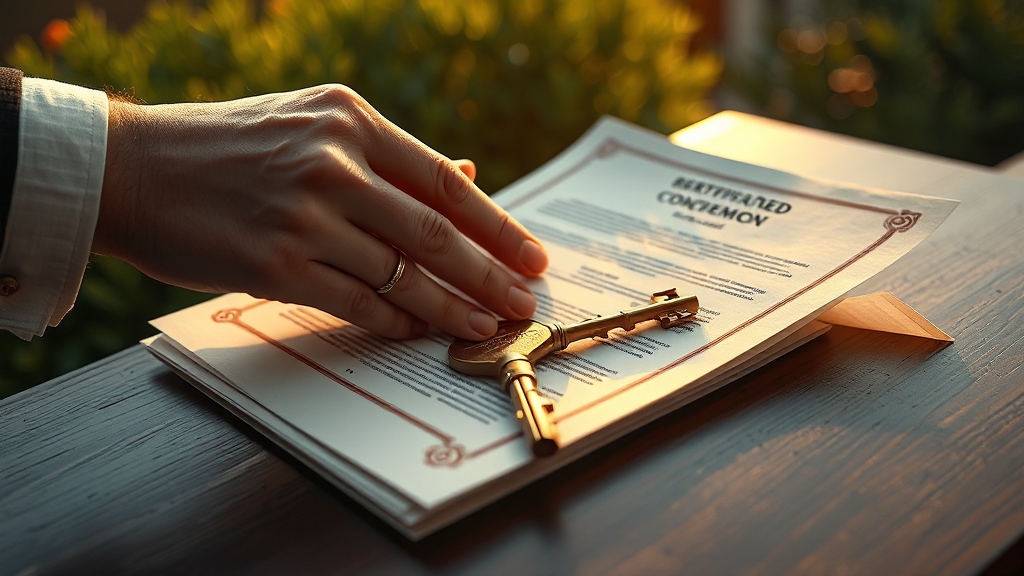 전세권 설정 시, 이것만은 꼭! (realistic 스타일)