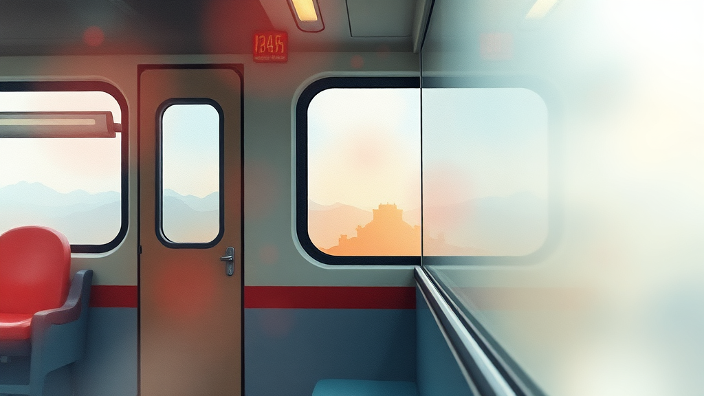 SRT 설날 기차표 예매 일정 (watercolor 스타일)