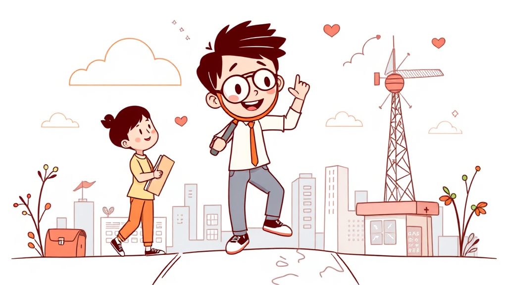 일자리 지원, 이렇게 활용! (illustration 스타일)