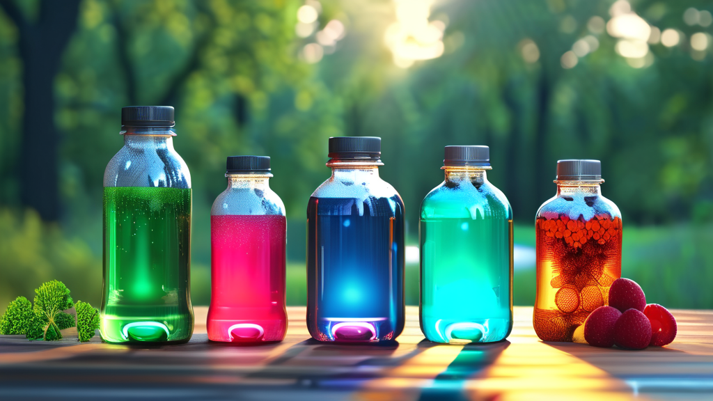 폐기물 시장의 혁신: 데이터와 기술의 힘 (realistic 스타일)