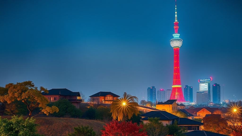 주변 관광 명소 연계 코스 (realistic 스타일)