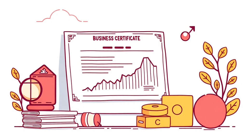 대환대출 성공을 위한 필수 서류 및 유의사항 (illustration 스타일)