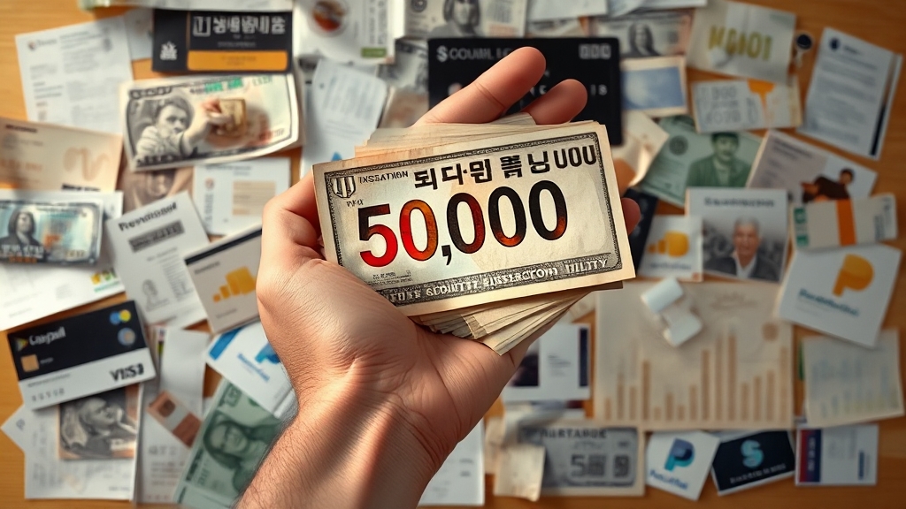똑똑한 크레딧 활용법 (realistic 스타일)